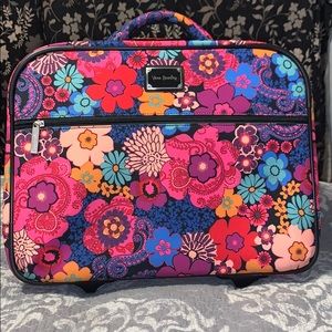 Vera Bradley Rolling Work Bag in Floral Fiesta